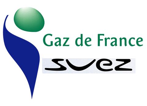 Winst op winstwaarschuwing logo Gaz de France